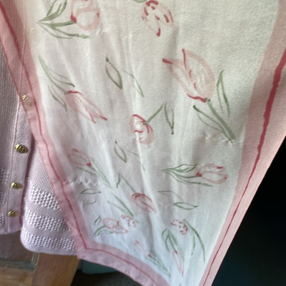 Mita Skirt Suit w/scarf NWT - Picture 4 of 6